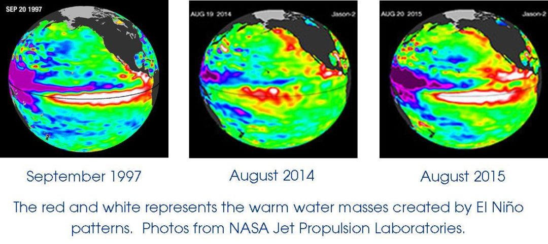 El Nino comparison 1997 20151