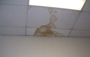 roof leak